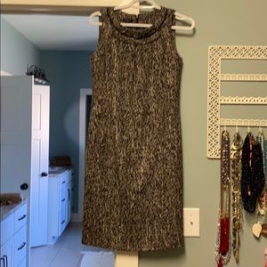 Talbots tweed dress